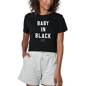 Women's AC/DC Baby Graphic Crop Tee