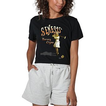 Juniors' Genesis Nursery Cryme Crop Tee