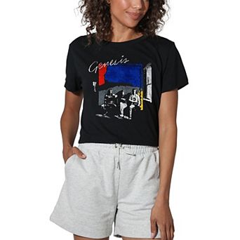 Juniors' Genesis By The Window Crop Tee