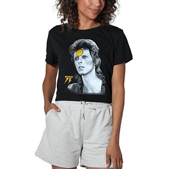 Juniors' Bowie Crop Tee