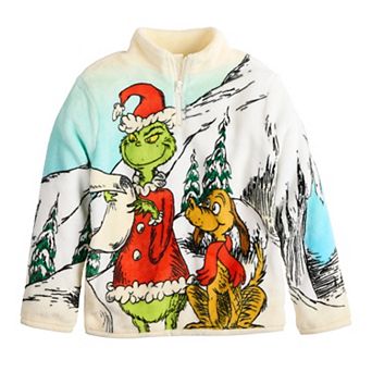 Boys 4-12 Jumping Beans® Dr. Seuss The Grinch & Max Graphic Pullover