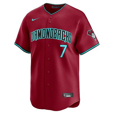 Men's Nike Corbin Carroll Red Arizona Diamondbacks Alternate Limited Jersey