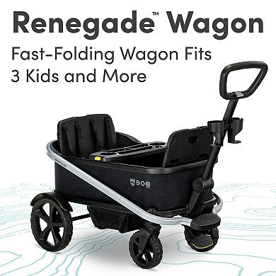 BOB Gear Renegade 3-Seater Stroller Wagon