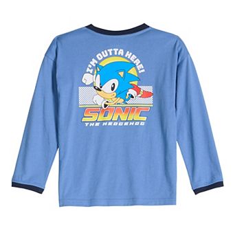 Boys 4-12 Jumping Beans® Sonic The Hedgehog Elevated Long Sleeve T-Shirt