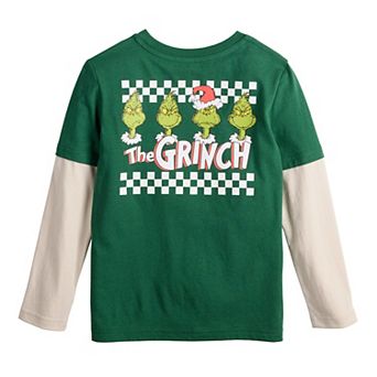 Boys 4-12 Jumping Beans® Dr. Seuss The Grinch Elevated Long Sleeve T-Shirt