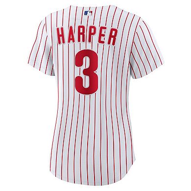 Women's Nike Bryce Harper White Philadelphia Phillies Home Replica Player Jersey