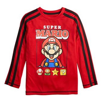 Boys 4-12 Jumping Beans® Nintendo Super Mario Active Long Sleeve T-Shirt
