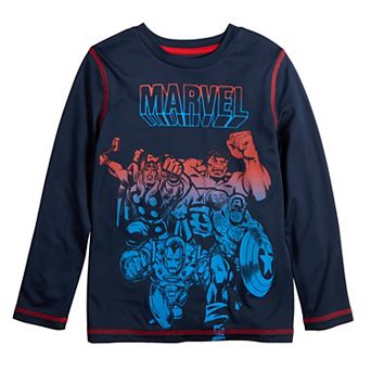 Boys 4-12 Jumping Beans® Marvel Active Long Sleeve T-Shirt
