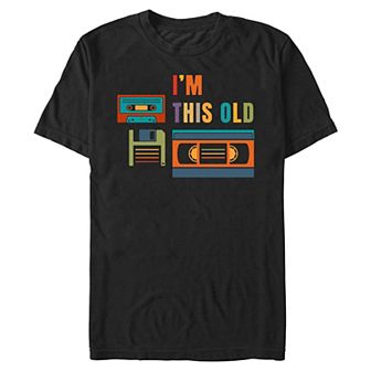 Big & Tall I'm This Old Graphic Tee