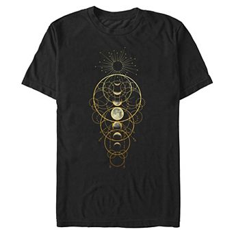 Big & Tall Lunar Phases Graphic Tee