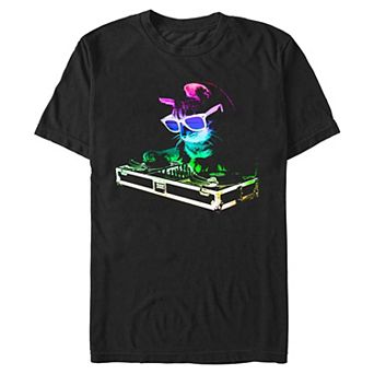 Big & Tall DJ Kitty Graphic Tee
