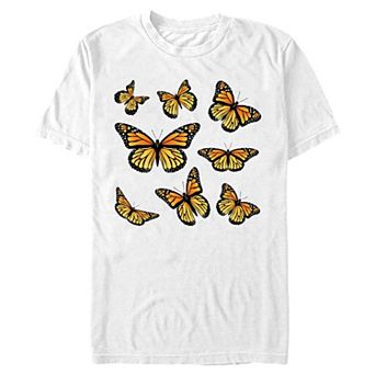 Big & Tall Monarch Butterflies Graphic Tee