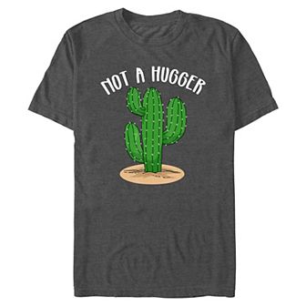 Big & Tall Not A Hugger Graphic Tee