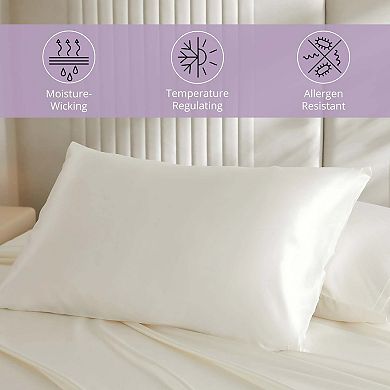 19 Momme, 100% Silk Pillowcase with Envelope Closure