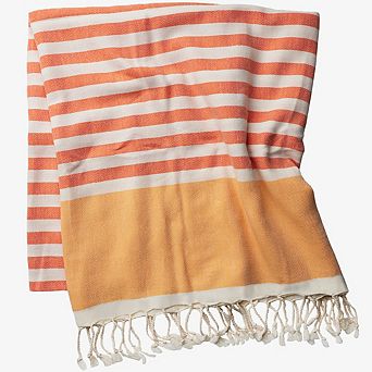 Feelgoodz Artisan Crafted Cotton Turkish Towel Beach Bath Oeko-Tex Certified