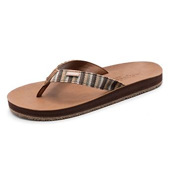 Feelgoodz Women’s Zensole Slim Kinderz Woven Strap Flip-Flop Thong Sandals