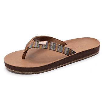 Feelgoodz Women’s Zensole Slim Kinderz Woven Strap Flip-Flop Thong Sandals