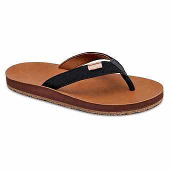 Feelgoodz Women’s Zensole Slim Kinderz Woven Strap Flip-Flop Thong Sandals