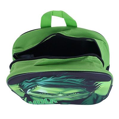 Officiële Marvel The Hulk Avengers Kids Rugzak Rugzak Schooltas, Groen