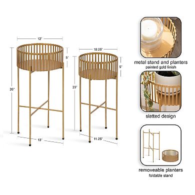 Paynter Plant Stand Set 2 Piece