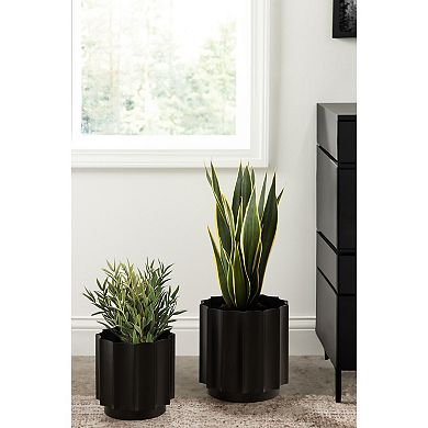 Scalone Metal Planter Set 2 Piece