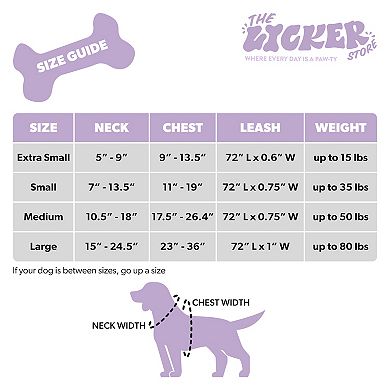 Teddy Bouclé Adjustable H Harness and Leash Walk Set with Poop Bag Pouch