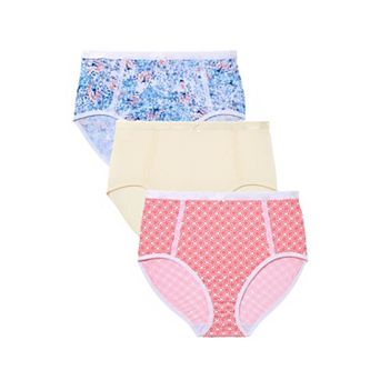 Catherines Plus Size Full Coverage Microfiber Panty 3-Pack