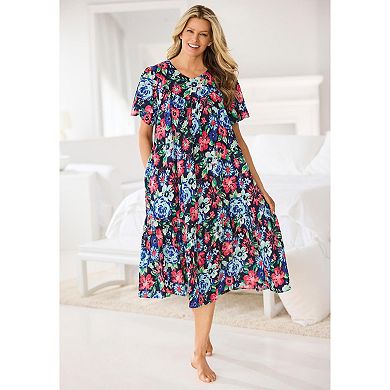 Only Necessities Plus Size Gauze Lounger