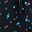 Black Multi Dots