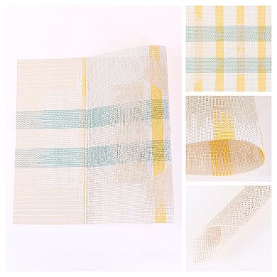 6 Packs Farmhouse Placemats Placemats for Dining Table Decor Indoor Outdoor Table Mat 18"x12"