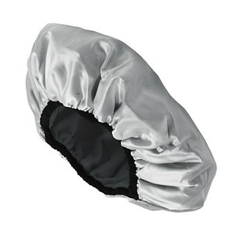 Women's Durable Solid Color Shower Cap for Bathroom Vacation Business Travel