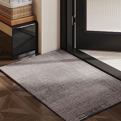 1 Pcs Bath Floor Mats, Absorbent Bath Rugs, Rubber Backing Quick Dry, Bath Mat for Shower 16"x24"