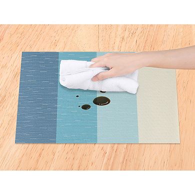 8 Packs Placemats Placemats for Dining Table Decor Indoor Outdoor Washable Table Mat 18"x12"