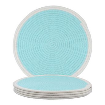 Farmhouse Placemats Set of 4, Thickness Placemats for Dining Table Decor, Indoor Outdoor Table Mat