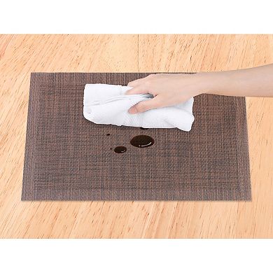 8 Pack Place Mats, Placemats for Kitchen Dining Table Decor Table Placemats 18"x12"