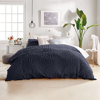 Peri Chenille Medallion Duvet Cover Set with Shams