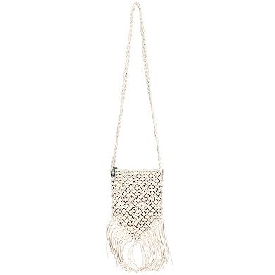 Karla Hanson Boho Macrame Crossbody Bag