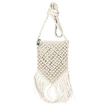 Karla Hanson Boho Macrame Crossbody Bag
