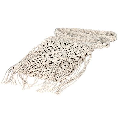 Karla Hanson Boho Macrame Crossbody Bag