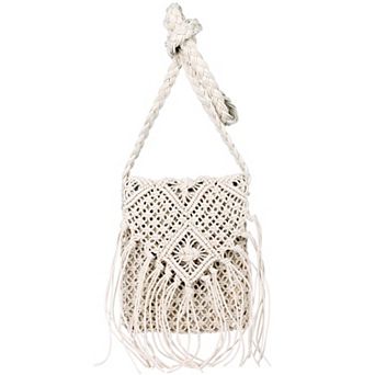 Karla Hanson Boho Macrame Crossbody Bag