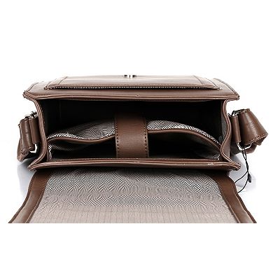 Karla Hanson Rogers Messenger Bag with Multiple Compartments