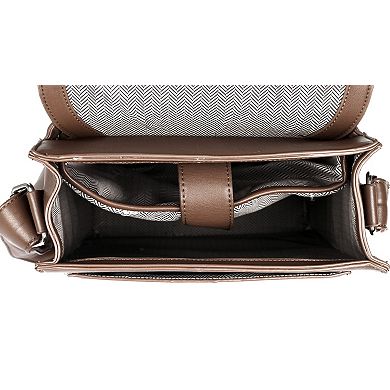 Karla Hanson Rogers Messenger Bag with Multiple Compartments