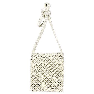 Karla Hanson Boho Macrame Crossbody Bag