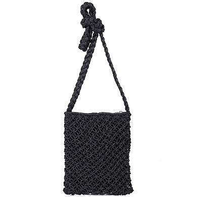 Karla Hanson Boho Macrame Crossbody Bag
