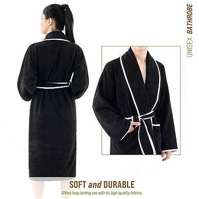 Adult American Soft Linen Luxury Ultra Soft & Cozy Bathrobe