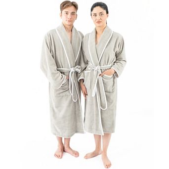 Adult American Soft Linen Luxury Ultra Soft & Cozy Bathrobe