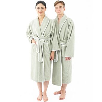 Adult American Soft Linen Luxury Ultra Soft & Cozy Bathrobe