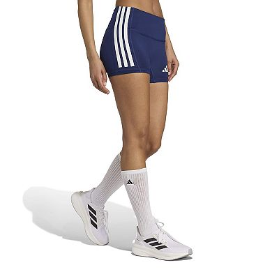 Women's adidas 3-Stripes 4-inch Volleyball Shorts