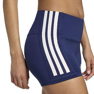 Women's adidas 3-Stripes 4-inch Volleyball Shorts