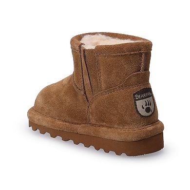 Bearpaw Alyssa Toddler Girls Winter Boots Round Toe Pull-On Design